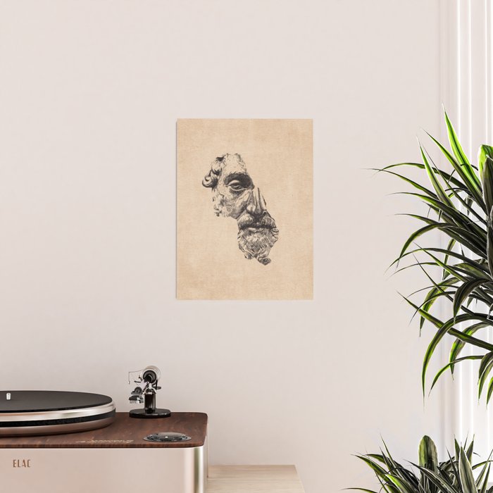 MARCUS AURELIUS ANTONINUS AUGUSTUS / Pencil Poster Gallery Image 2