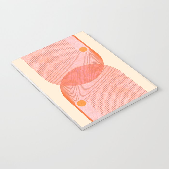 Abstraction_SUN_SUMMER_RED_HOT_SHINE_POP_ART_0322M Notebook Gallery Image 3