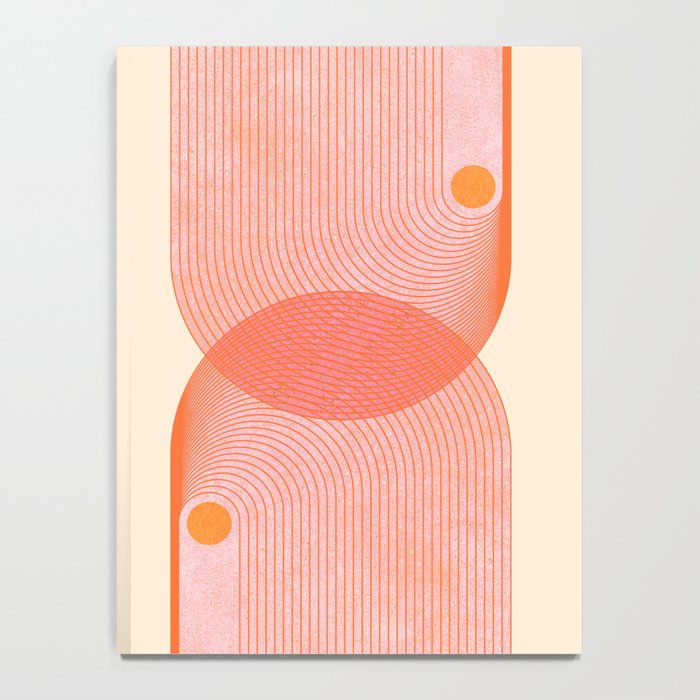 Abstraction_SUN_SUMMER_RED_HOT_SHINE_POP_ART_0322M Notebook Gallery Image 4