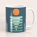 Minimalist ocean Coffee Mug Gallery Image 1
