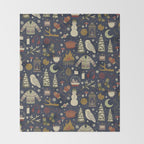 Winter Nights Throw Blanket Gallery Image 2