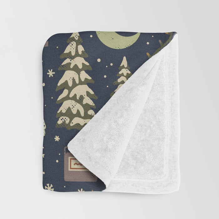 Winter Nights Throw Blanket Gallery Image 3