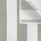 Desert Sage Grey Green Circus Tent Stripe Wall Tapestry Gallery Image 3