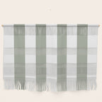 Desert Sage Grey Green Circus Tent Stripe Wall Hanging Gallery Image 1