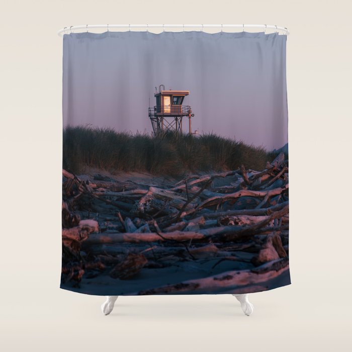 Coastal Tower Shower Curtain Gallery Image 1