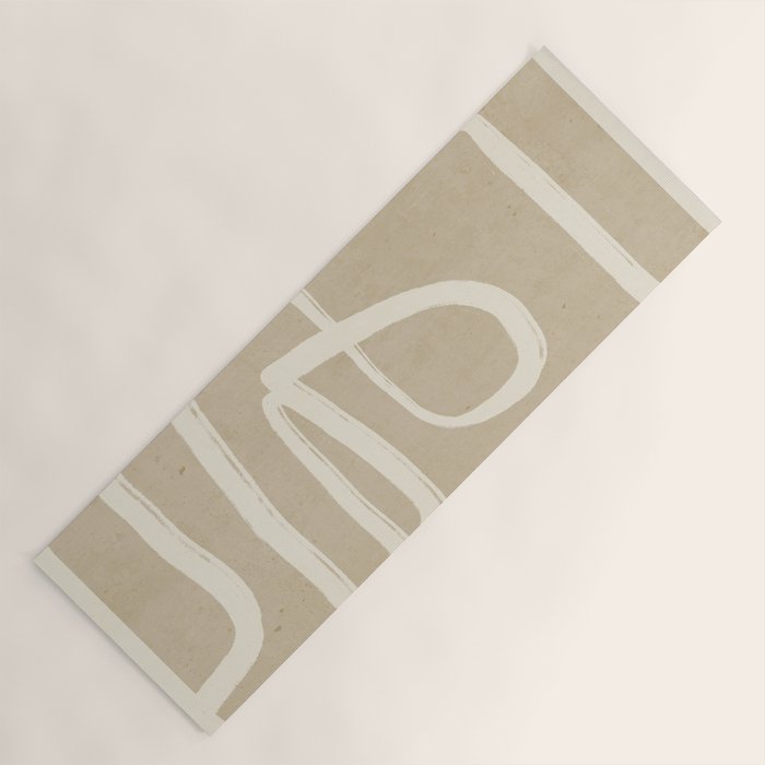 Abstract line art 72 Yoga Mat Gallery Image 1