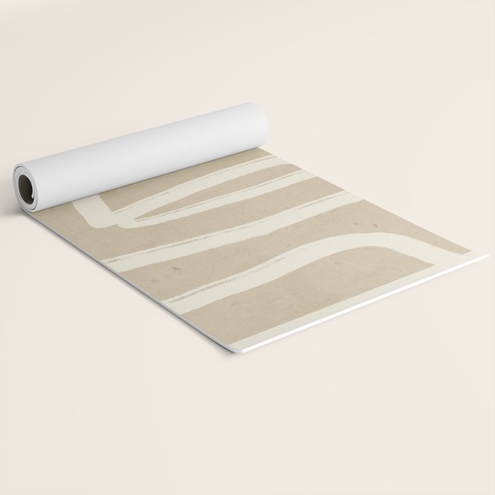 Abstract line art 72 Yoga Mat Gallery Image 2