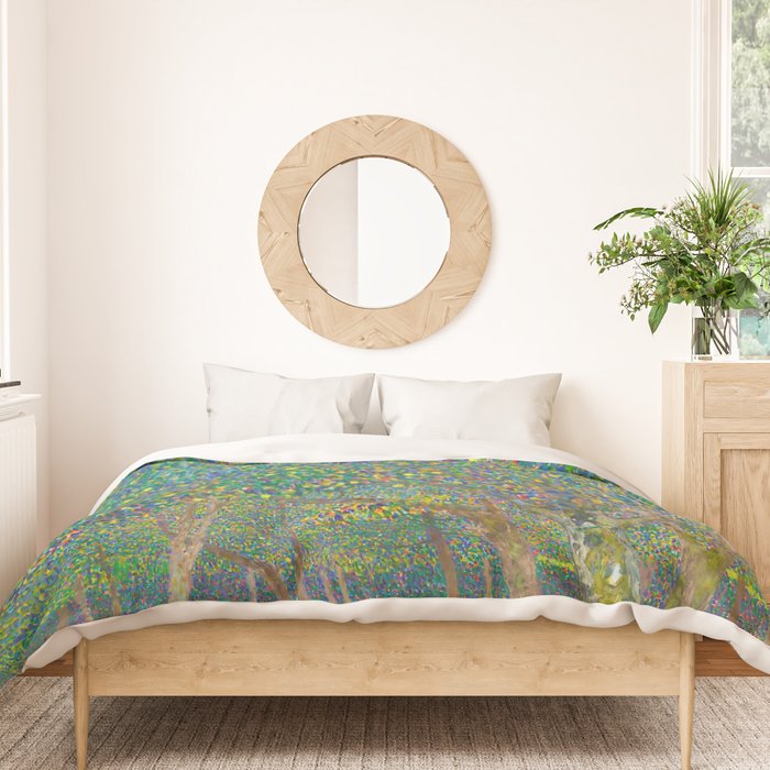Gustav Klimt "Pear tree" Duvet Cover Gallery Image 3