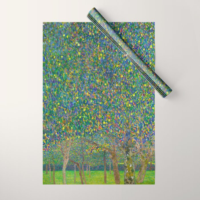 Gustav Klimt "Pear tree" Wrapping Paper Gallery Image 1