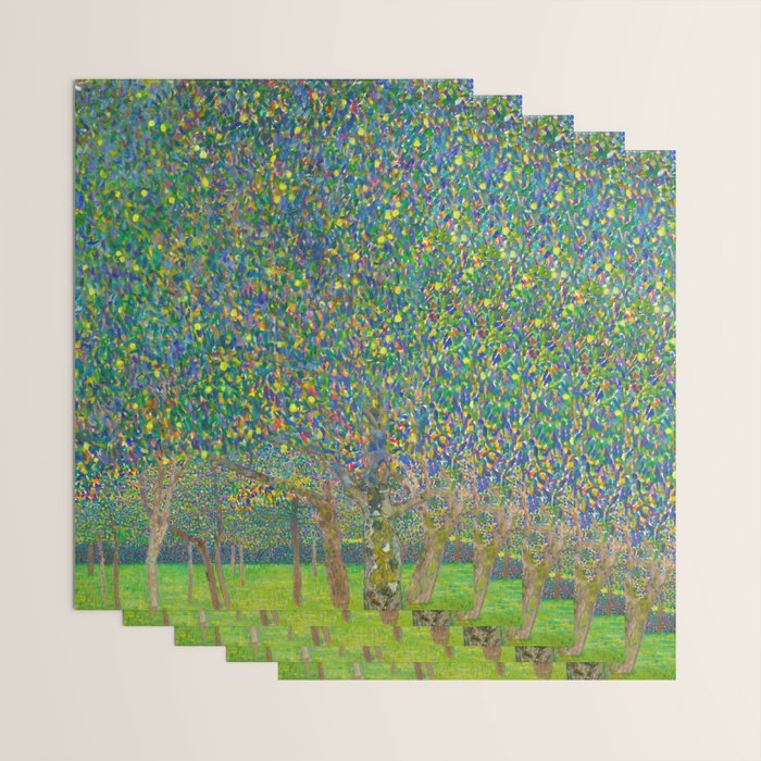Gustav Klimt "Pear tree" Wrapping Paper Gallery Image 3