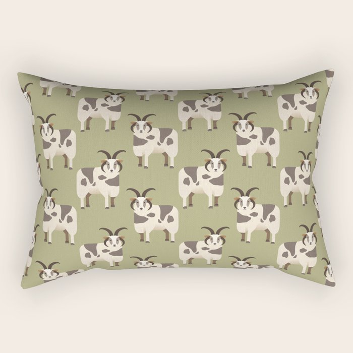 Whimsy Jacob Sheep Rectangular Pillow Gallery Image 2