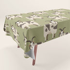 Whimsy Jacob Sheep Tablecloth Gallery Image 1