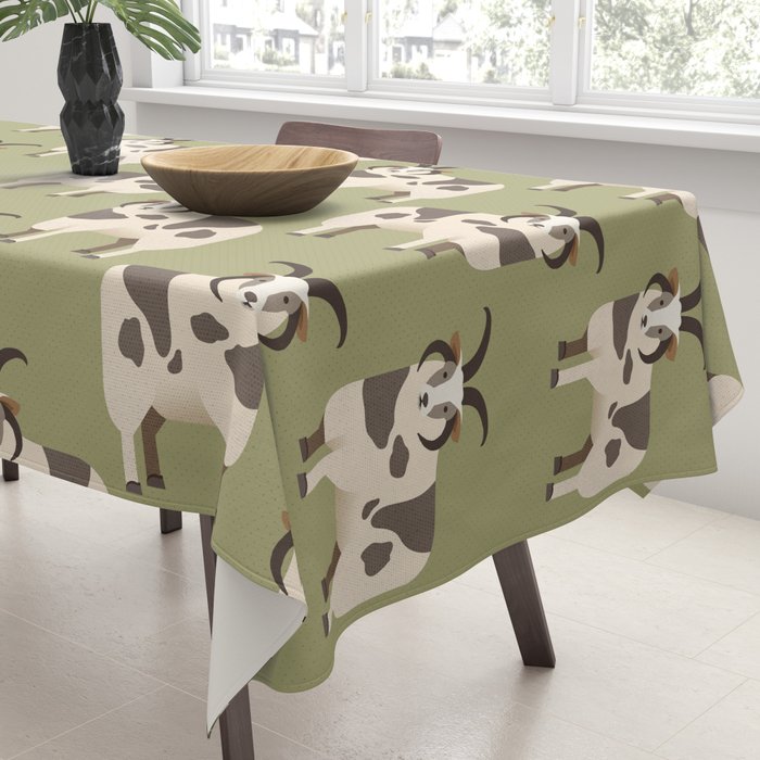 Whimsy Jacob Sheep Tablecloth Gallery Image 3