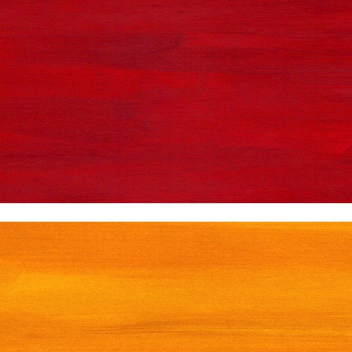 Burnt Red Yellow Ochre Mid Century Modern Abstract Minimalist Rothko Color Field Squares Coffee Mug Gallery Image 2