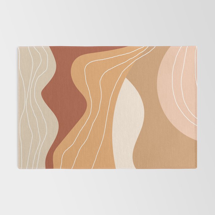 Abstract Desert Rug Gallery Image 2
