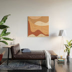 Abstract Desert Wood Wall Art Gallery Image 2