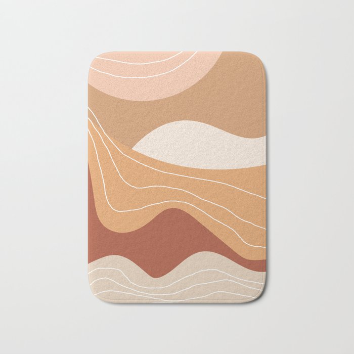 Abstract Desert Bath Mat Gallery Image 1