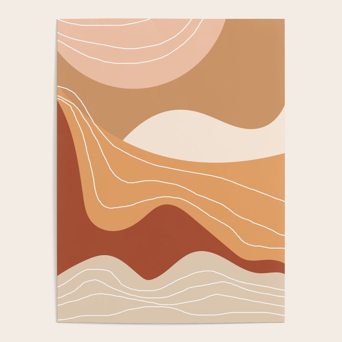 Abstract Desert Poster Gallery Image 4