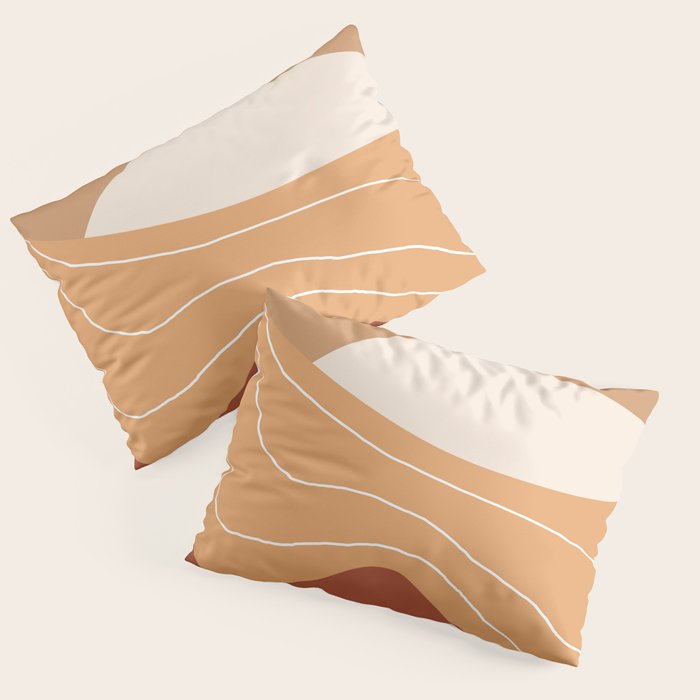 Abstract Desert Pillow Sham Gallery Image 3