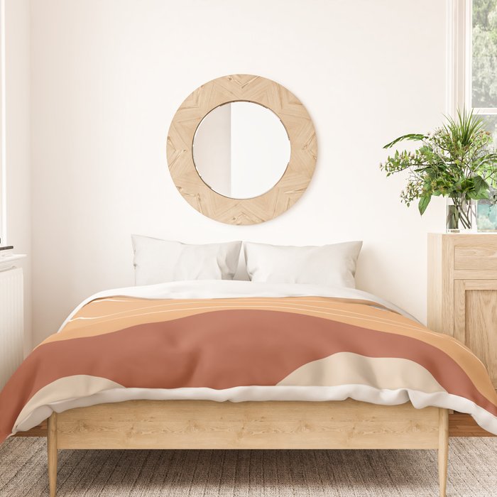 Abstract Desert Duvet Cover Gallery Image 3