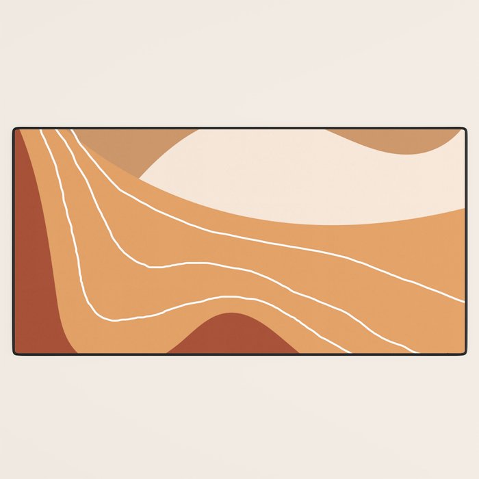Abstract Desert Desk Mat Gallery Image 3