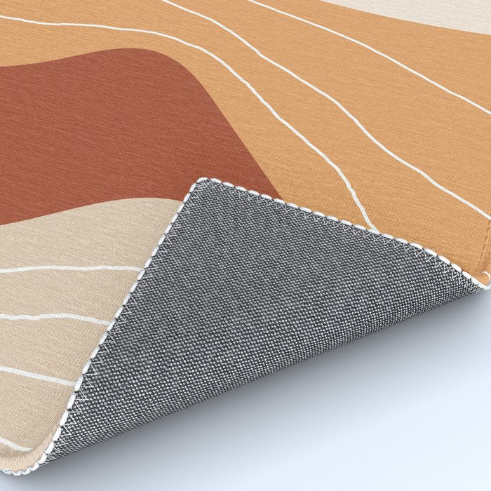 Abstract Desert Rug Gallery Image 4