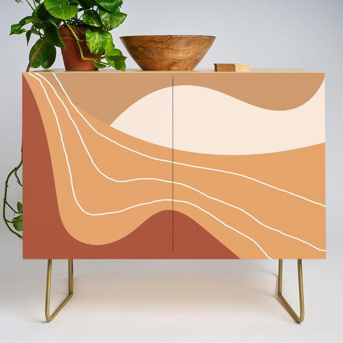 Abstract Desert Credenza Gallery Image 1