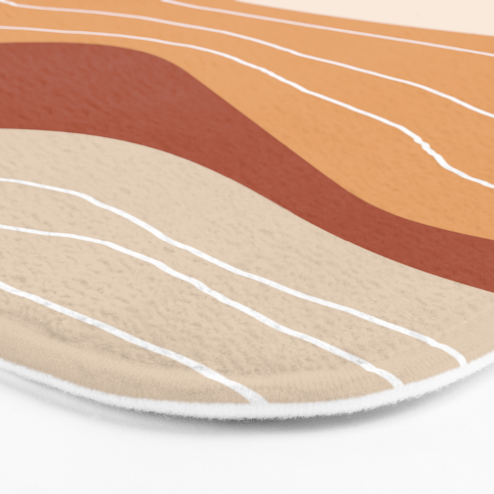 Abstract Desert Bath Mat Gallery Image 3