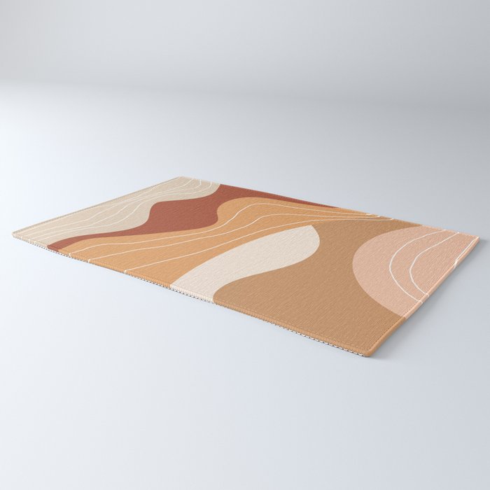 Abstract Desert Rug Gallery Image 3