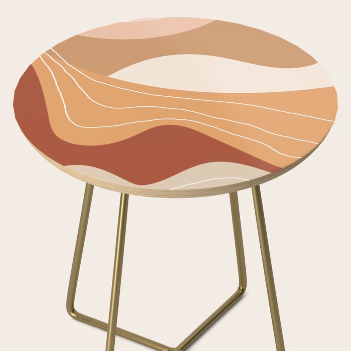 Abstract Desert Side Table Gallery Image 2