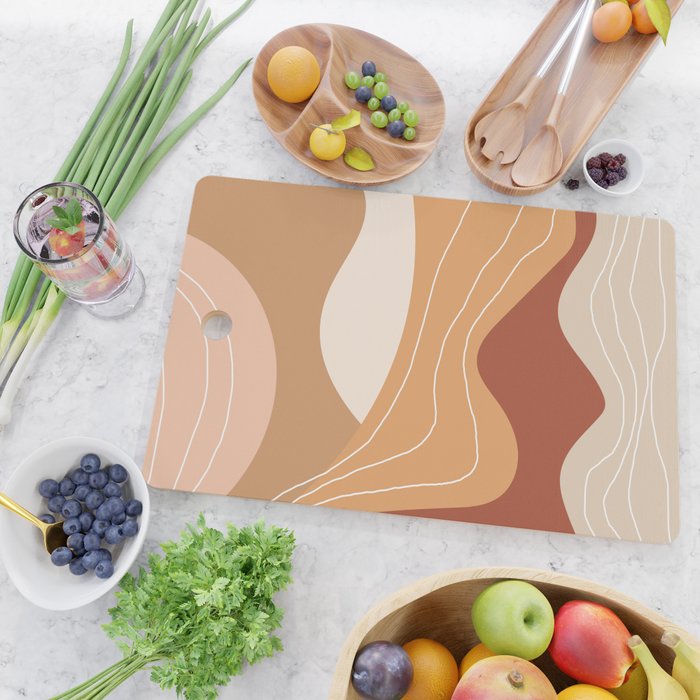 Abstract Desert Cutting Board Gallery Image 2