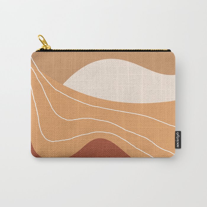 Abstract Desert Carry All Pouch Gallery Image 1
