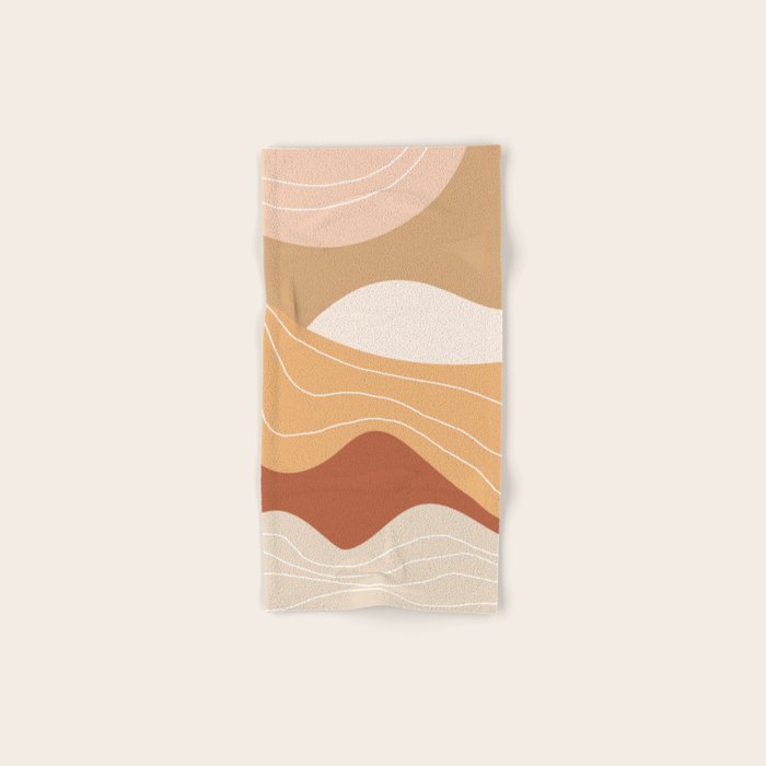 Abstract Desert Bath Towel Gallery Image 1