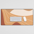 Abstract Desert Desk Mat Gallery Image 1