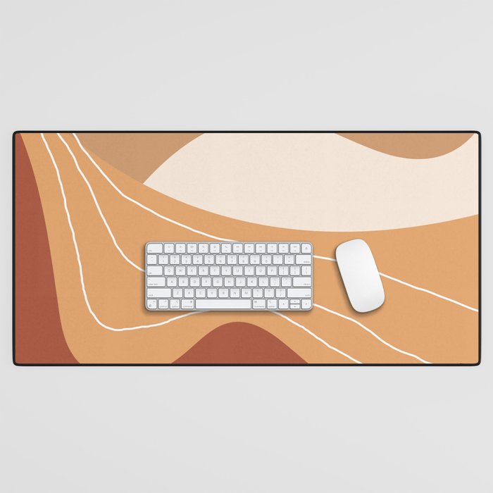 Abstract Desert Desk Mat Gallery Image 1