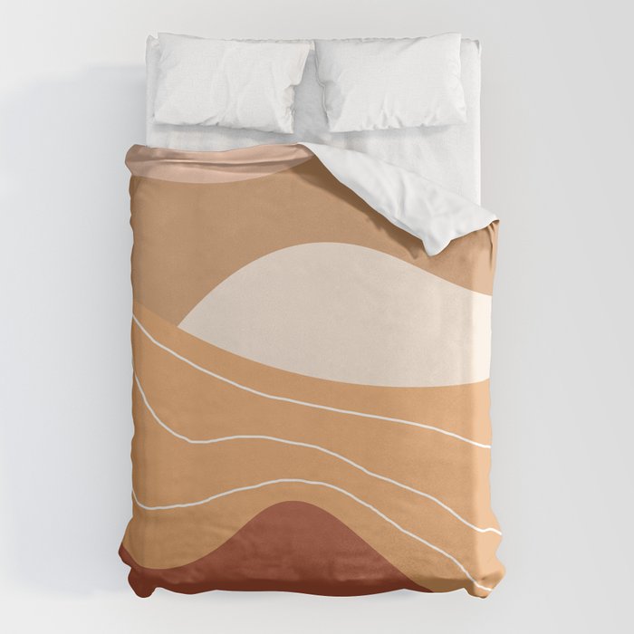 Abstract Desert Duvet Cover Gallery Image 1