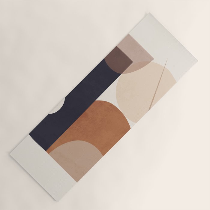 Abstract Minimal Shapes 218 Yoga Mat Gallery Image 1