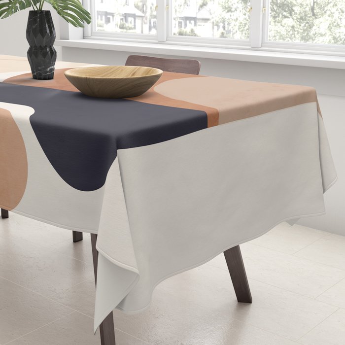 Abstract Minimal Shapes 218 Tablecloth Gallery Image 3