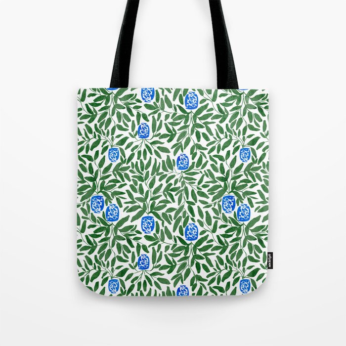 Chinoiserie Garden Tote Bag Gallery Image 1
