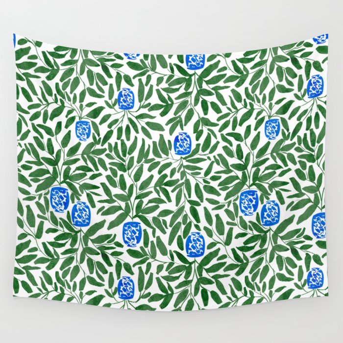 Chinoiserie Garden Wall Tapestry Gallery Image 4