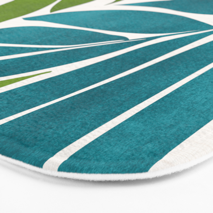 Modern Coastal Seagrass Bath Mat Gallery Image 3