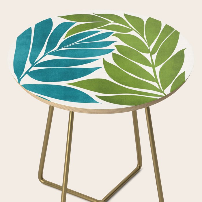 Modern Coastal Seagrass Side Table Gallery Image 2