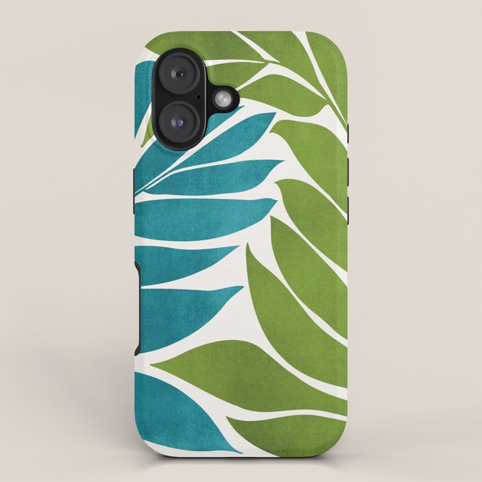 Modern Coastal Seagrass iPhone Case Gallery Image 1