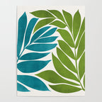 Modern Coastal Seagrass Poster Gallery Image 4