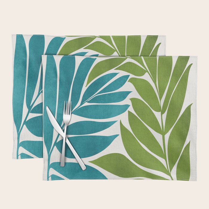 Modern Coastal Seagrass Placemat Gallery Image 1