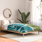 Modern Coastal Seagrass Comforter Gallery Image 2