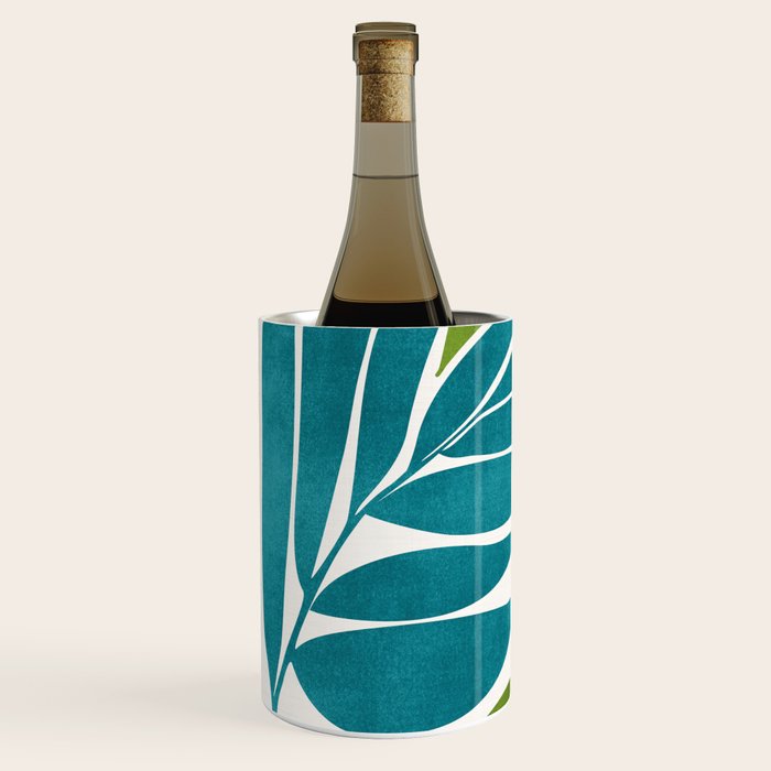 Modern Coastal Seagrass Wine Chiller Gallery Image 2