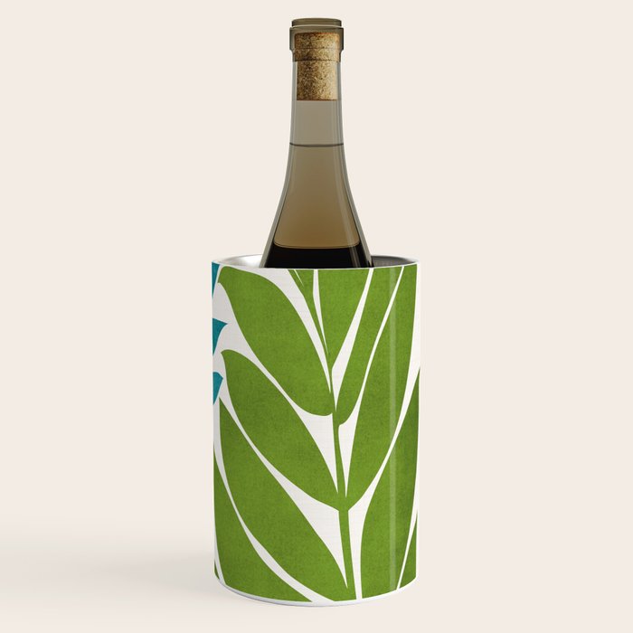 Modern Coastal Seagrass Wine Chiller Gallery Image 3
