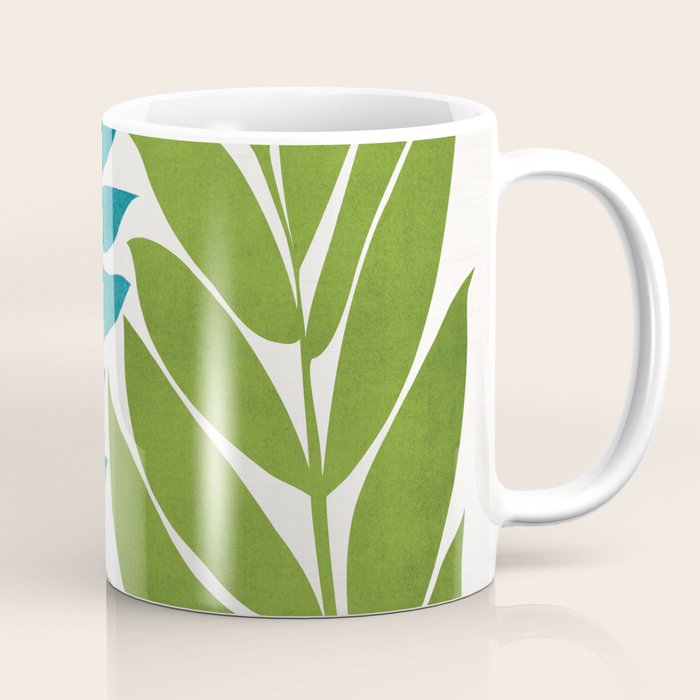 Modern Coastal Seagrass Coffee Mug Gallery Image 1