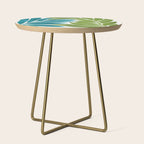 Modern Coastal Seagrass Side Table Gallery Image 1